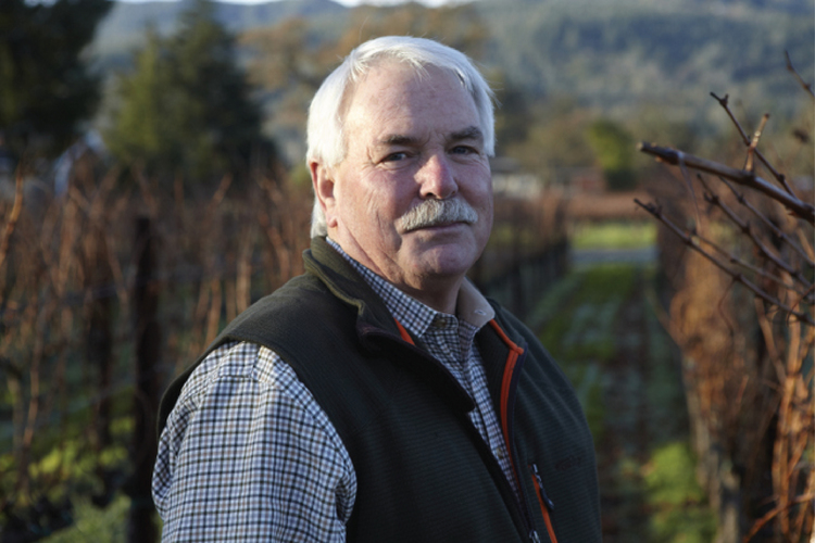 Vineyard Manager Jim Barbour
